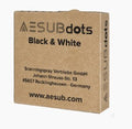 AESUBdots Black & White Easy Remove 6mm (11mm outer)